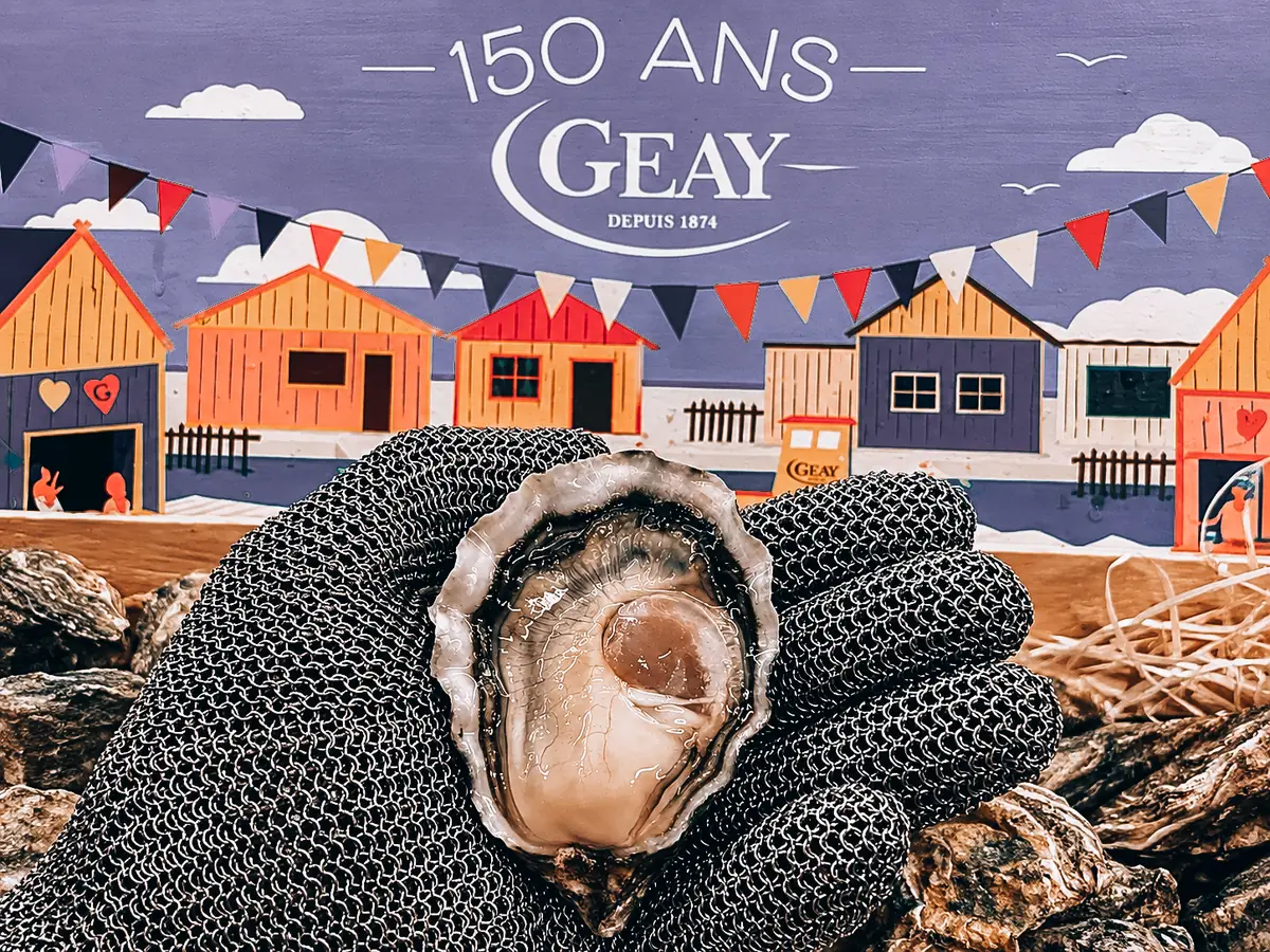 L'Ultime oyster — Huîtres Geay