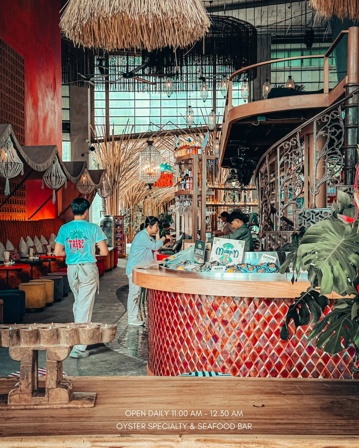The Oyster Bar X Tribe Sky Beach branch